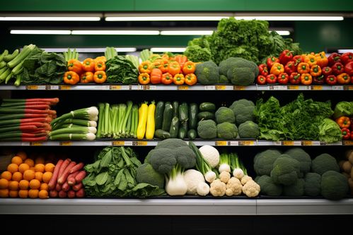 鮮活生機的視覺盛宴 農產品新鮮蔬菜貨架攝影的藝術與價值